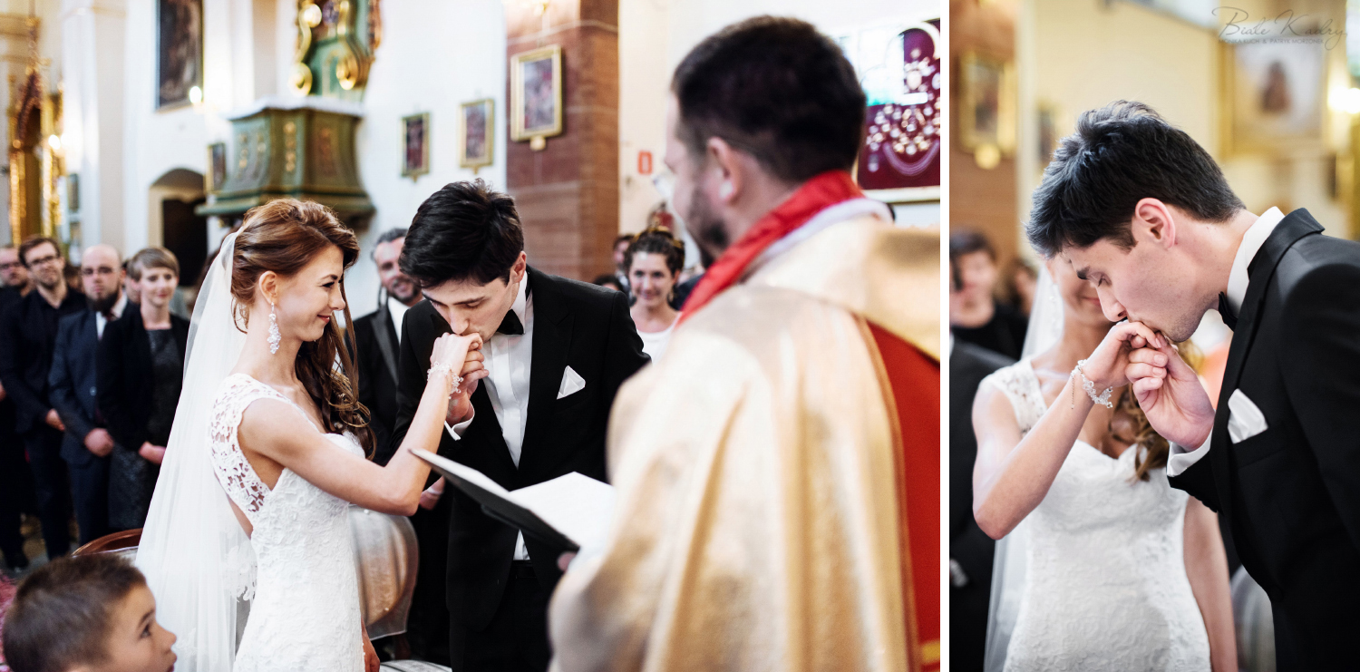 ceremonia zaślubin i perspektywa dwóch fotografów kraków
